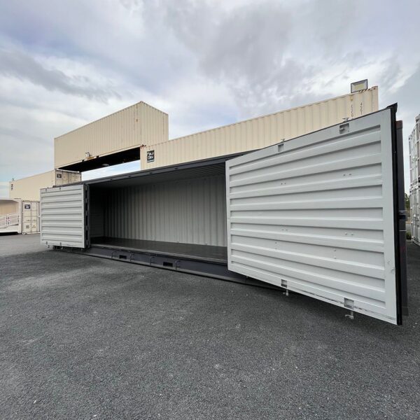 Container marittimo 40′ HC OPEN SIDE 1° viaggio - Image 4